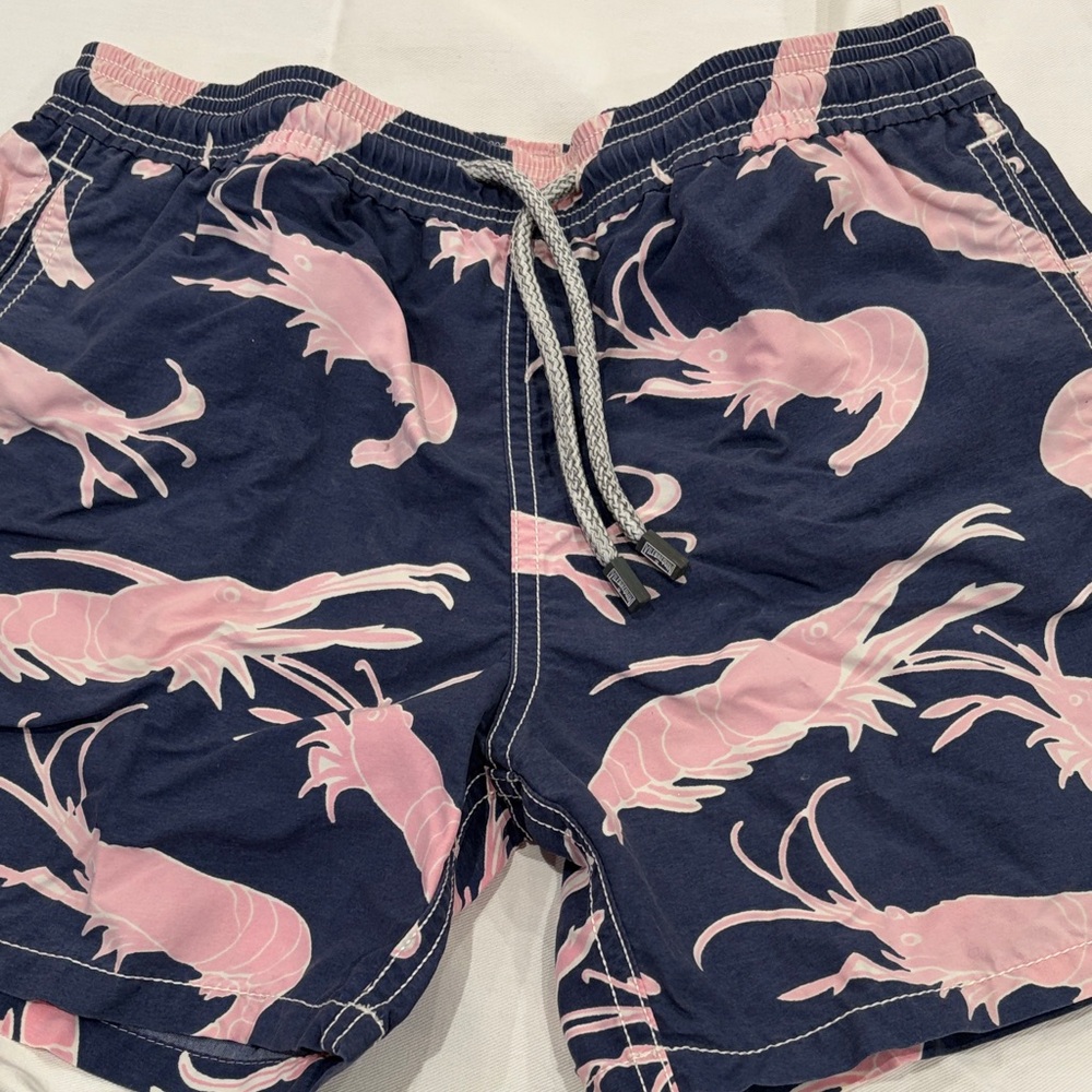 Vilebrequin Blue and Pink Swim Shorts